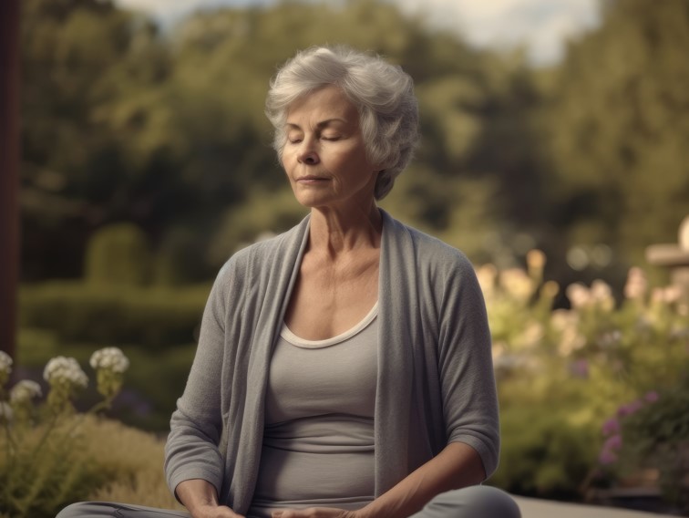 Mujer pensionada
