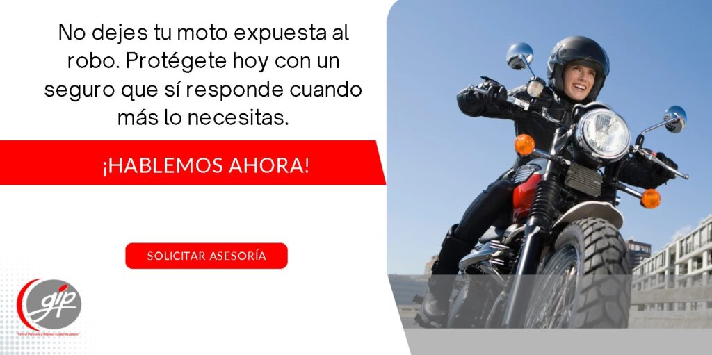 Seguro contra robo moto- Gip Seguros